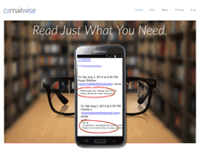 Tablet Screenshot of mail-wise.com